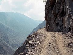 03 Dangerous Jeep Road Towards Fairy Meadows